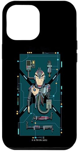 iPhone 12 Pro Max Rick and Morty Phoenixperson Case