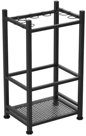 Ronyme Gancio Porta Attrezzi da Giardino, Porta Scopa E per Pale, Attrezzi da Prato, Capannone