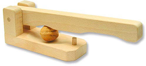 matches21 HOME & HOBBY Nussknacker DIY Holz Bastelset für Kinder ab 13 Jahren mit Schale (26x7x6 cm)