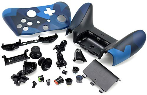 Deal4GO - Carcasa de Repuesto para Mando inalámbrico de Xbox One, Modelo 1708 Ocean Shadow Special Edition