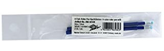 WEDO 25644103 Ersatzmine Vierfarb-Gelschreiber, 2er Pack, blau