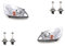 Johns, passend für Mitsubishi Colt Scheinwerfer Z3 06/04-10/08 mit H7/H7 Set lin. rec.