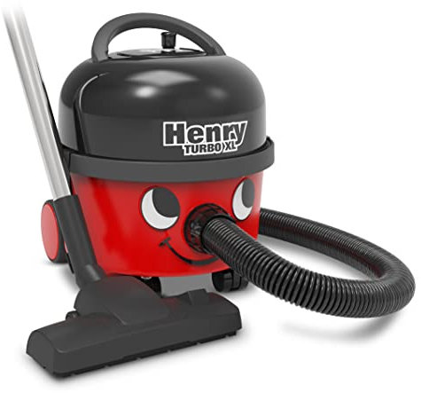 Henry HVT200 Turbo XL, AiroBrush Turbo Cleaning Power, 9 Litre Capacity, 10 Metre Cable, 620W Motor, Red