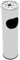 Standaschenbecher Edelstahl 54 cm Aschenbecher Mülleimer Ascher Standascher Aschebehälter mit Mülleimer Outdoor