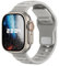 DONEGANI UC1 per Cinturino Apple Watch 40mm 44 mm 46mm 42mm 45mm 41mm 38mm 49mm Se Ultra 2 Serie 10 9 8 7 6 5 4 3 Band Bracciale Sport Silicone, Luna grigia