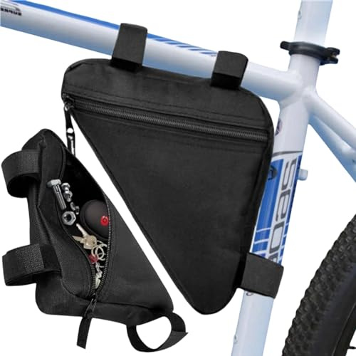 KLLJ Rahmentasche Dreieckstasche,Radtaschen Triangle Bag,Fahrrad Triangeltasche,Fahrrad Dreiecktasche,Fahrrad Triangeltasche,Fahrradtasche für MTB,Rennräder Wasserabweisende Werkzeugtasche