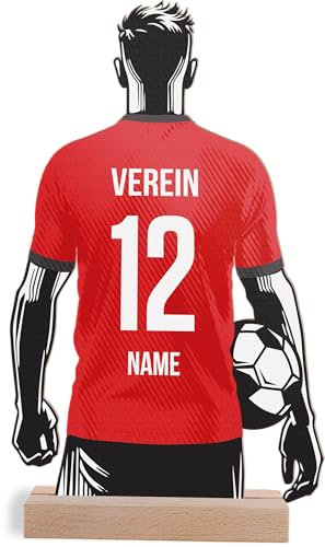 Hannover Geschenk personalisiert - Hannover Fanartikel: Holzbild - Hannover Geschenke, Hannover Geschenk für Männer, Frauen und Kinder, Hannover Geburtstagsgeschenk, Fussball Geschenke Jungen