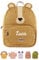 wunderwunsch TRIXIE Kindergartenrucksack, Rucksack für Sportunterricht Schule und Kindergarten, Hort und Krippe, personalisiert mit deinem Wunschnamen (Bär, Klein (5,25 Liter))