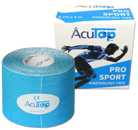 AcuTop PRO SPORT Kinesiology Tape, 5 cm x 5 m, blau
