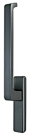 Gretsch Unitas GU Schiebetür Drehgriff DIRIGENT (9-29519 02B) mit Unterbau 6432, Rechts und Links verwendbar, Braun UC5 ohne Nocken