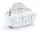 Adaptador de auriculares estéreo para Xbox One Controller, Adaptador de auriculares Controlador Adaptador de audio Convertidor de auriculares(blanco)