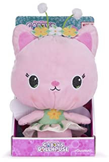 Posh Paws Gabby's Puppenhaus 50103, 25 cm, Kitty Fairy Charakter, weiches Plüschtier, Rosa