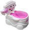 TaNeHaKi Pot Toilette,Toilette Enfant Pour L'Apprentissage De La Propreté,Trainer Wc Avec Porte-Rouleau De Papier,Bidet Amovible