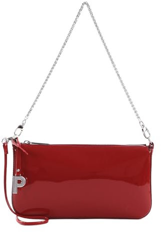 Picard Schultertasche Auguri aus 100% Rindsleder in der Farbe rot Maße: 26x14,5x4,5 cm, 552833F771