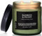 M&SENSEBamboo & Peony 2 Wick Scented Candle 330g Aromatherapiekerze 70 Stunden lang anhaltende Brenndauer Duftkerzen im Glas mit 2 Docht natürliche Sojawachskerze dekorative Bambusduftkerze nach Hause