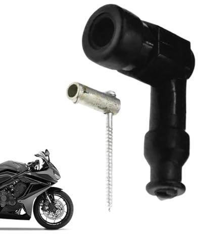 Eoixuqba Motorrad-Zündkerzenstecker, Zündkerzenstecker | Zündkerzenstecker aus Gummi für Motoren,Ersatzteil, mehrfarbig, staubdicht, Motorradzubehör für Motorräder