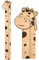 Toise de croissance pour | Règle de mesure de la hauteur murale avec motif animal | Tableau de hauteur en bois pour | de croissance robuste pour et bébés pour la maison,