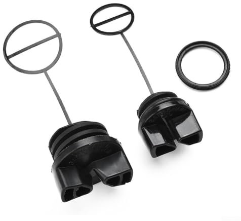 Replacement Tank Covers for McCulloch Chainsaws Set of Two Fuel Oil Lids for Models For 335 to For 442