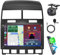 LICHENGTAI 4+64G Android 13 Doble DIN Radio para VW Touareg 2003-2010 con Carplay Android Auto, 9 Pulgadas Autoradio con Bluetooth GPS WiFi FM/RDS SWC Cámara Trasera