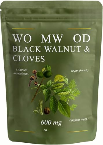 Womwod Noce Nera e Chiodi di Garofano | Aiuta a mantenere la salute intestinale, favorisce una digestione delicata e sostiene il metabolismo