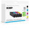 KMP Tintenpatrone passend für HP 913A (L0R95AE, F6T77AE, F6T78AE, F6T79AE) Multipack mit neuem KMP Hybrid-Chip - H164V - für HP PageWide 352 d... etc.