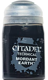 Games Workshop Citadel Pot de Peinture Mordant Earth (24 ml), Grau