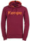 Kempa Kinder Graphic Hoodie Sweatshirt, deep rot, 164