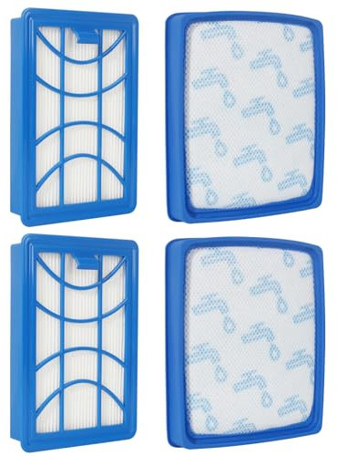2 Stück Filter Ersatzteile für Philips PowerPro Expert FC9729 FC9741 FC9743 FC9744 FC9745 (Vergleichbar mit FC8003 01)