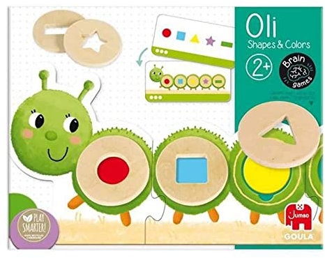 GOULA Raupe - Spiel für Kleinkinder ab 2 Jahren