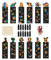 48 Pcs Regalini Fine Festa Compleanno Segnalibro Personalizzato Pensierini Natalizi Economici Compleanno Bambina,Per Feste, Temi Della Giungla, Prodotti Fatti A Mano Per Bambini