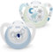 NUK Star Night & Day Baby Schnuller | 0-6 Monate | im Dunkeln leuchtend | BPA-freies Silikon | Koala blau | 2 Stück