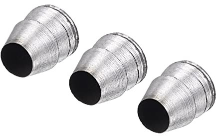 sourcing map 3Stk Runde Stahl Griff Keile für Axt Klauenhammer Vorschlaghammer Griff 10mm