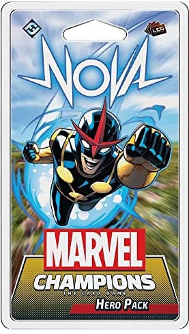 Fantasy Flight Games, Nova Marvel Champions Hero Pack, Kartenspiel, ab 14 Jahren, 1-4 Spieler, 45-90 Minuten Spieldauer, Verschiedene, Größenbezeichnung:2, Hero Packs, FFGMC28