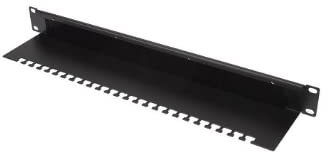 Panel cepillo pasacables con retenedor rack 19 Lapara Networking LA-00030302