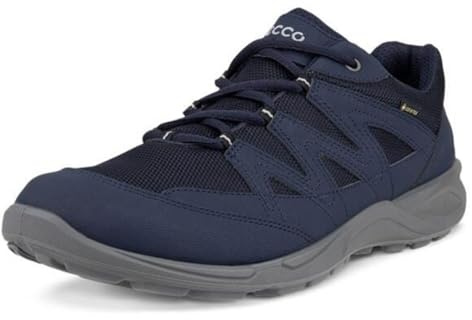 ECCO Mens 2026 Terracruise Low GTX Flexible Leather Waterproof Trainers