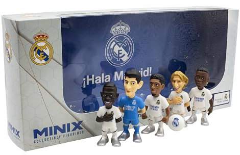 MINIX Pack de 5 Figuras 7 Cms Real Madrid CF