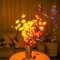 ALEENFOON Illuminazione dei rami a LED Orchidea Ramo di fiori Luci a batteria Confezione da 2 lampade per orchidee Phalaenopsis artificiali Luci LED per orchidee per la decorazione della stanza