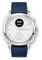 Pininfarina Senso Sport Hybrid Reloj Inteligente - Reloj analógico con Correa de FKM, Pantalla Digital y Monitor de frecuencia cardíaca, Pasos, calorías y sueño - Brújula y GPS - Moonlight Silver