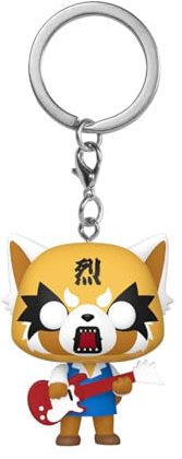 Figurine Funko Pop Keychain Aggretsuko with Guitar