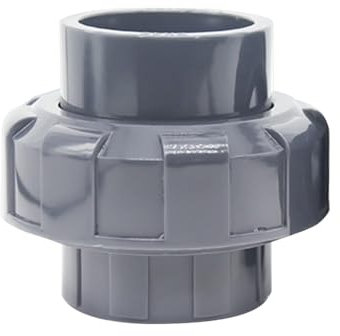 Connecteur de raccordement en PVC, diamètre intérieur de 63 mm, raccords de plomberie, prise solvant gris, connecteur rapide pour aquarium, étang