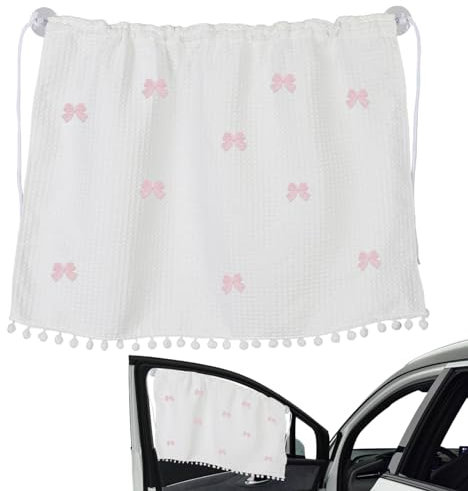 Pare-soleil de voiture pour bébé, pare-soleil pour fenêtre de voiture | Store de fenêtre avec ventouse – Store de protection solaire intérieur de voiture, rideaux occultants pour fenêtre de voiture