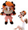 Xiujuers Hazbin Hotel Plush, Hazbin Hotel Peluche, Hazbin Hotel Adam Plushies, Hazbin Hotel Plushies, Hazbin Hotel Adam Figura, Hazbin Plushies Toy, Hazbin Hotel Plush Doll, Regalos para Niños (A)