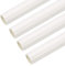 sourcing map PVC Conduit Pipe 1.3m/51 Length 20mm OD Cable Ducting White Straight Tube for Electrical Wiring Installation Pack of 4