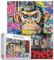Tucocoo 1000-teiliges Puzzle für Erwachsene, Graffiti-Affen-Malerei, Puzzle, buntes Straßenkunst-Radio, 1000 Teile Puzzles für anspruchsvolle Familienaktivitäten, Banksy-Kunst, DIY-Puzzle