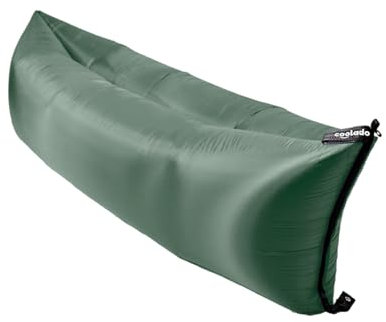 coolado LayTube: Leichter, aufblasbarer Loungesessel für drinnen und draußen | Luftsack perfekt für Strand, Camping, Festivals und Gaming | Kein Luftverlust l Inkl