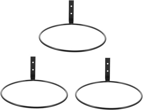 Parliky 3stücke Wand Pflanzenhalter Aus Blumentopf Wandhalterung Hängekorb Für Pflanzen Blumenregal Für Balkon Pflanzgefäß-aufhänger Für Garten