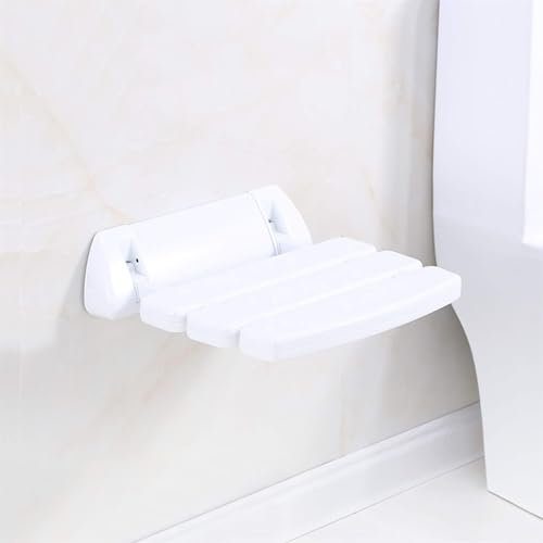 ZOAPDEBCE Wandmontierte Klappstuhl ， An der Wand montierter klappbarer Duschsitz