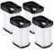Besttoolifes 4 Pack WV270 HEPA Filter Replacement For Shark WV270UK WV273UKT For WandVac 2.0 Cordless Handheld Vacuum Cleaner, Washable And Reusable Filter
