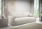 NAWSTOL - Sofa Gala mit Schlaffunktion, 3 Sitzer Couch, Schlafsofa mit Bettkasten, modernen Couch, Couchgarnitur, Sofagarnitur (Weiß)
