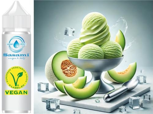 Honigmelone Eiscreme Eis Aroma Konzentrat - Vegan - Sasami - 10ml